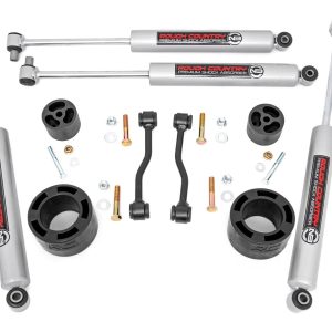 Rough Country 2.5 Inch Leveling Kit Spacers N3 Jeep Gladiator JT 4WD (2024-2026)