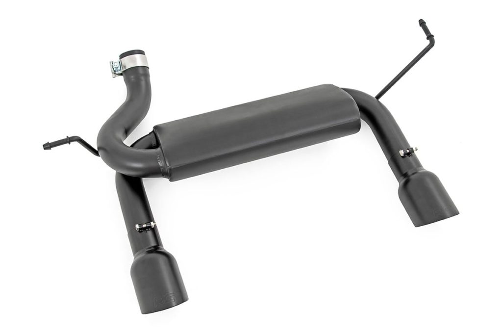 Rough Country Performance Exhaust Dual Outlet Jeep Wrangler JK/Wrangler Unlimited (07-18)