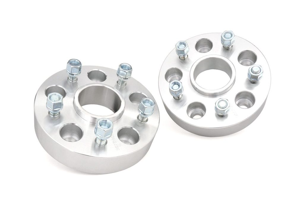 Rough Country 2 Inch Wheel Spacers 5x5 Jeep Gladiator JT/Wrangler JL 4WD (2018-2026)