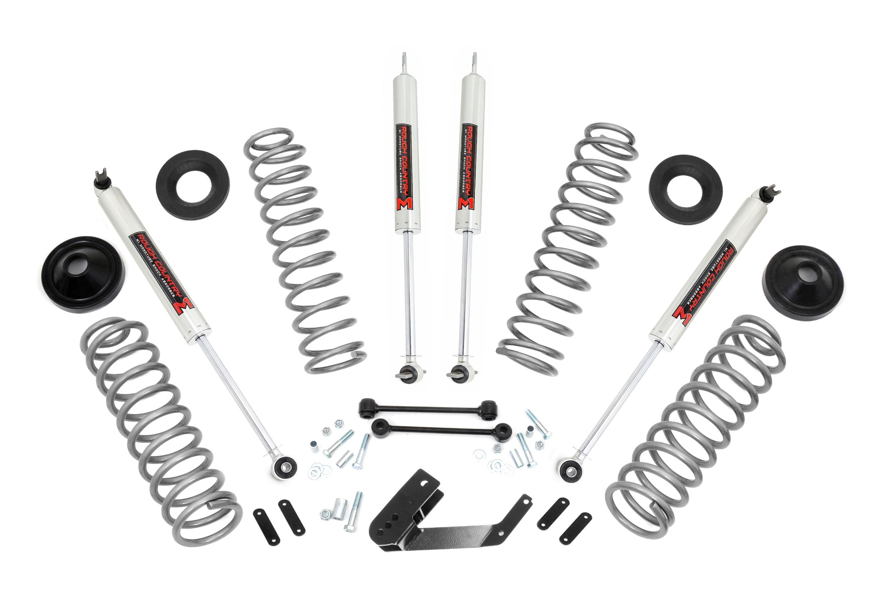 Rough Country 3.25 Inch Lift Kit M1 Jeep Wrangler JK 4WD (2007-2018)