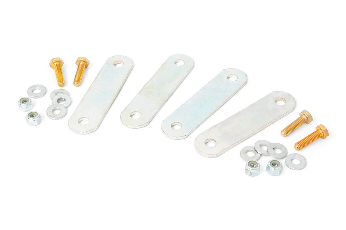Rough Country Brake Line Bracket Kit Jeep Wrangler JK/Wrangler Unlimited (2007-2018)