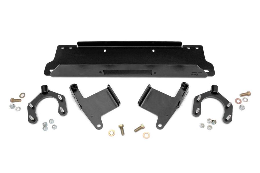 Rough Country Winch Mounting Plate Factory Bmpr Jeep Wrangler JK/Wrangler Unlimited (07-18)