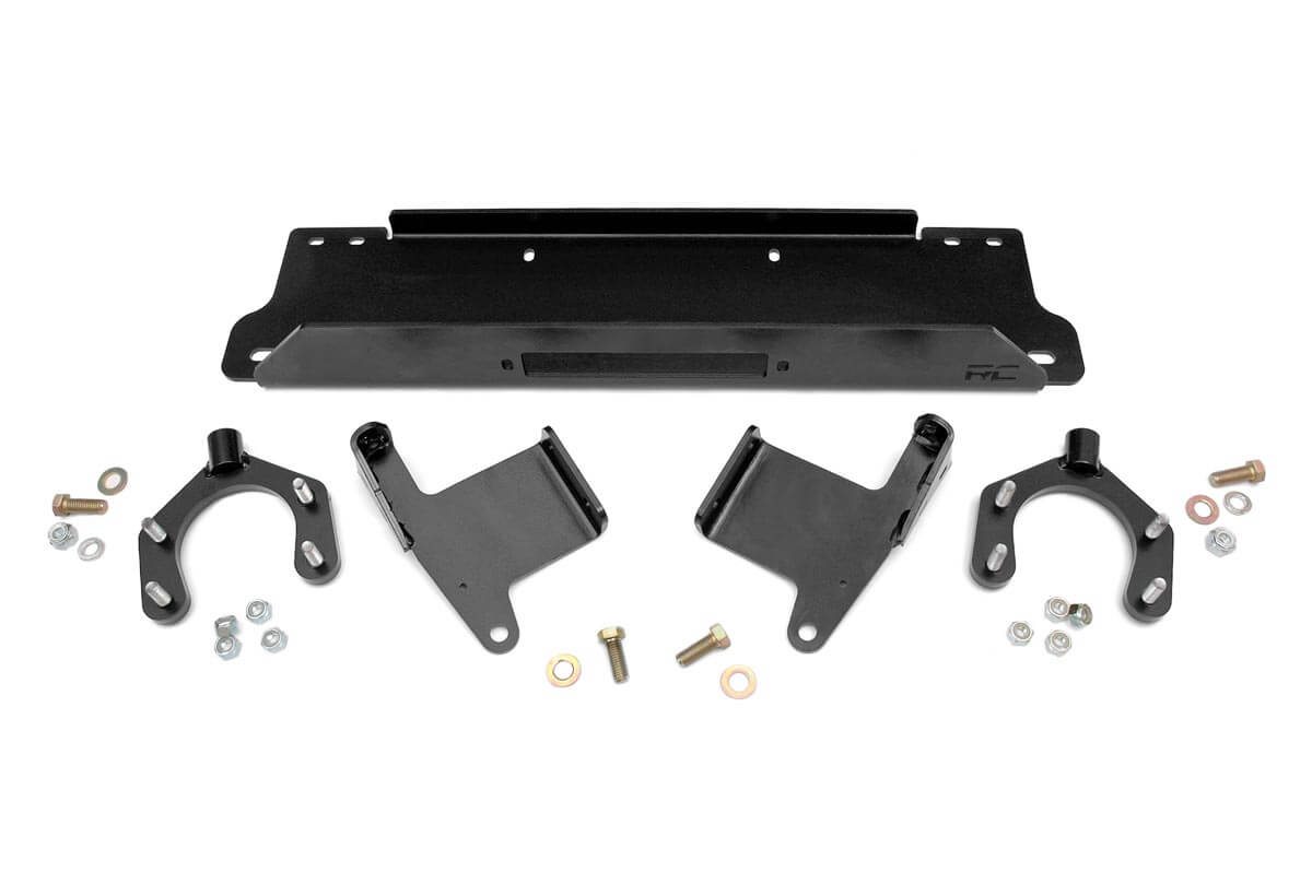 Rough Country Winch Mounting Plate Factory Bmpr Jeep Wrangler JK/Wrangler Unlimited (07-18)