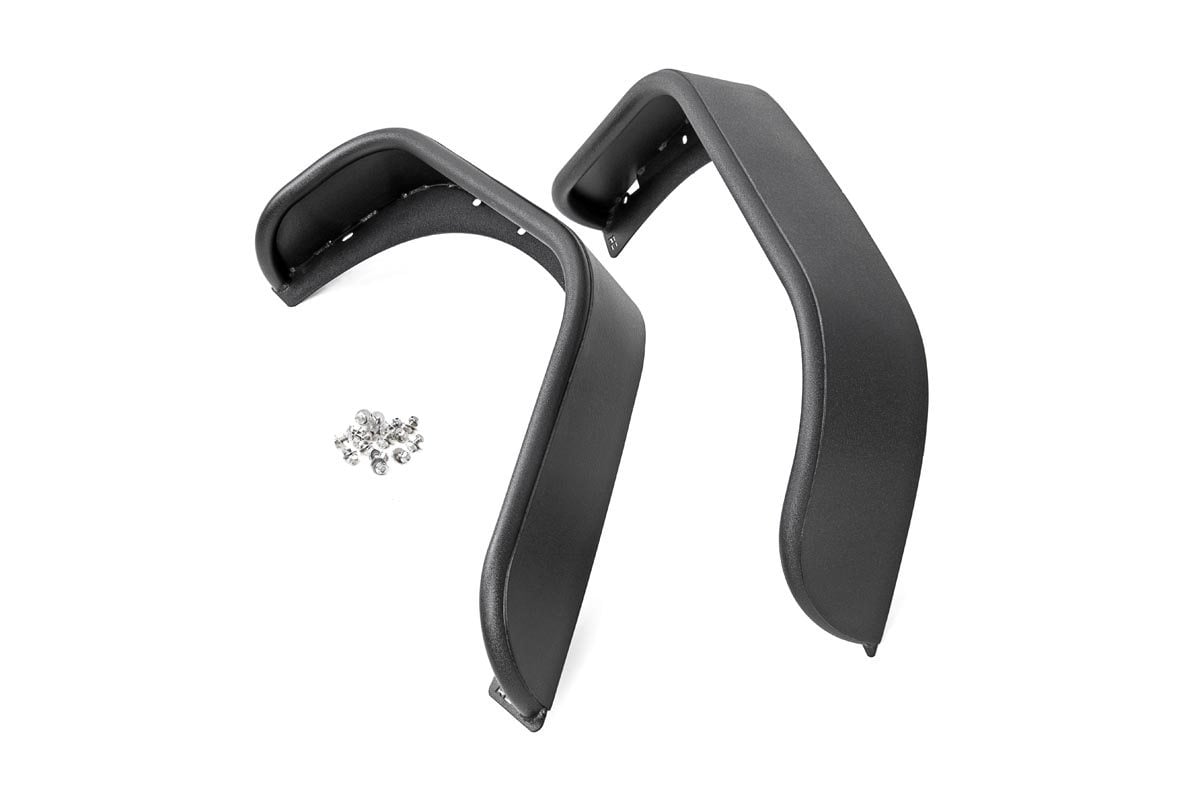 Rough Country Fender Flare Steel Rear Jeep Wrangler JK/Wrangler Unlimited (2007-2018)