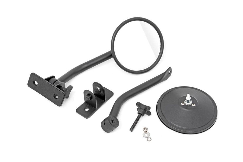 Rough Country Round Trail Mirror Jeep Wrangler JK/Wrangler Unlimited (2007-2018)