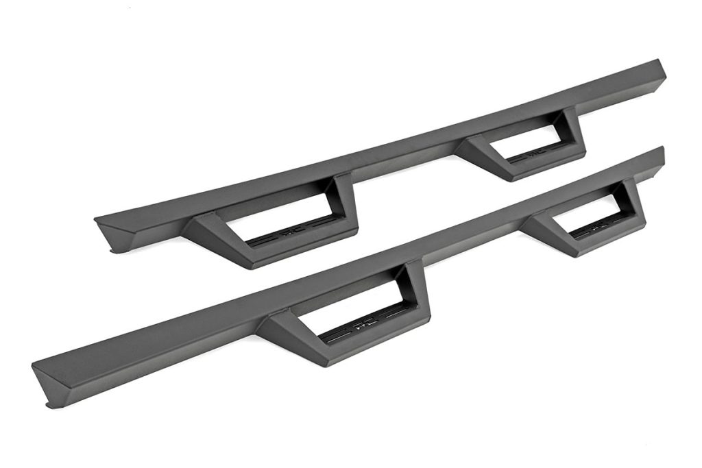 Rough Country Contoured Drop Steps 4 Door Jeep Wrangler JL (21-25)/Wrangler Unlimited (18-26)