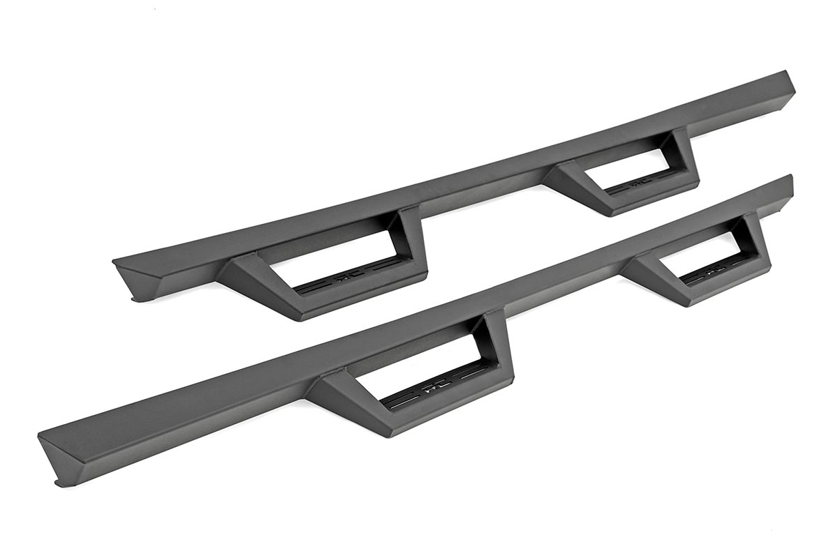 Rough Country Contoured Drop Steps 4 Door Jeep Wrangler JL (21-25)/Wrangler Unlimited (18-26)