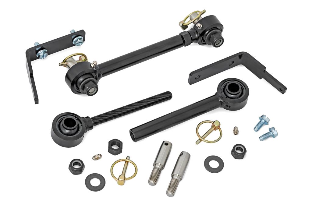 Rough Country Quick Disconnect Sway Links 3.5-6 Inch Lift Jeep Gladiator JT/Wrangler JK/Wrangler Unlimited