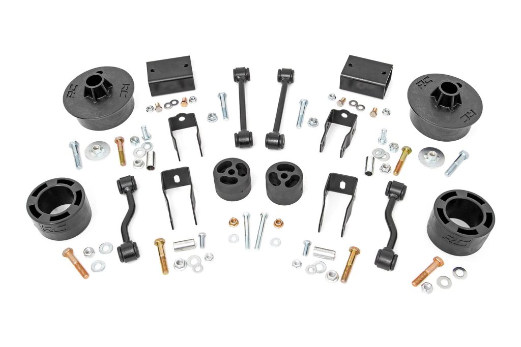 Rough Country 2.5 Inch Lift Kit Spacers Jeep Wrangler JL (24-26)/Wrangler Unlimited (24-26)