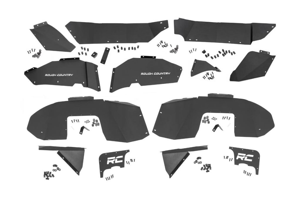 Rough Country Inner Fenders FR & RR Jeep Wrangler JL (18-26)/Wrangler Unlimited (18-26)