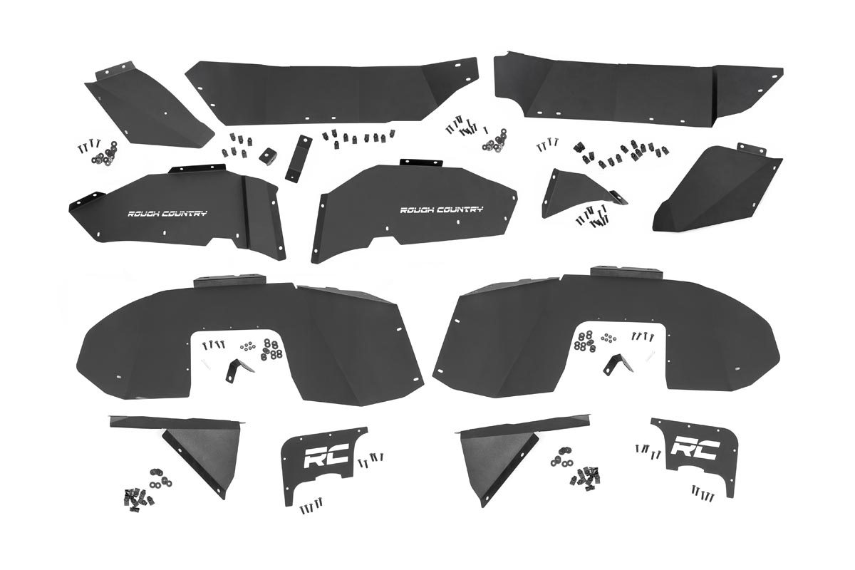 Rough Country Inner Fenders FR & RR Jeep Wrangler JL (18-26)/Wrangler Unlimited (18-26)