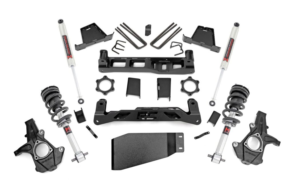 Rough Country 6 Inch Lift Kit M1 Struts/M1 Chevy/GMC 1500 4WD (07-13)