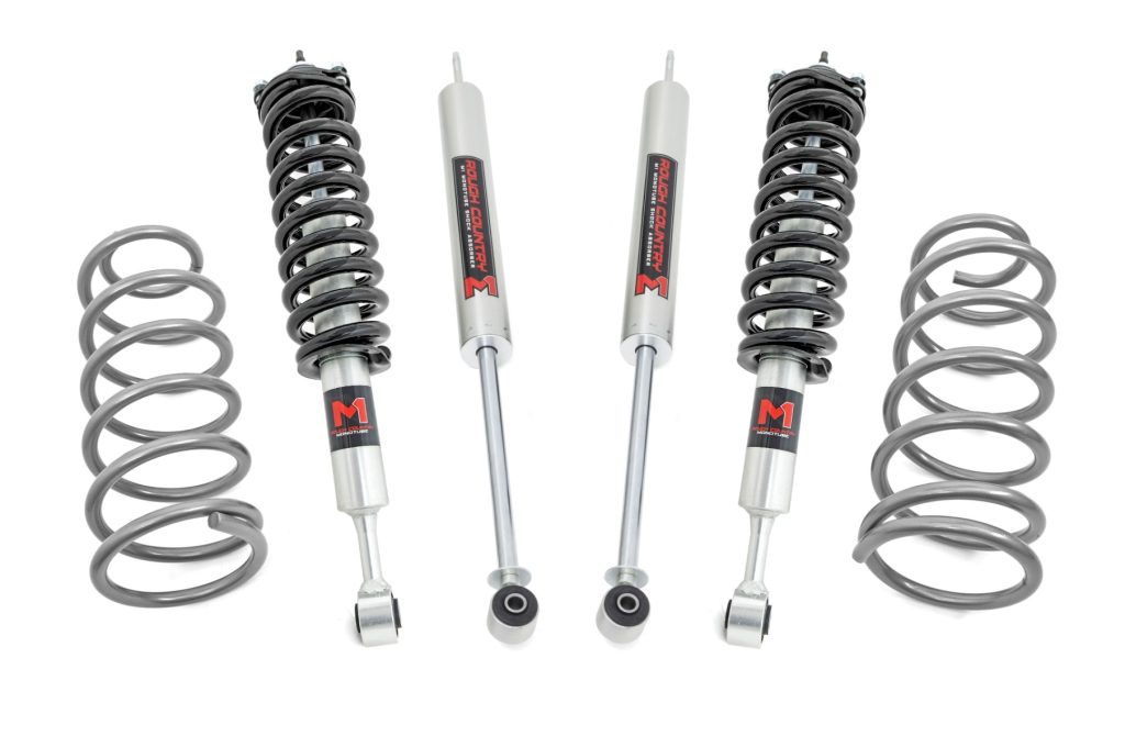 Rough Country 2 Inch Lift Kit RR Coils M1 Struts Toyota 4Runner 4WD (2010-2024)