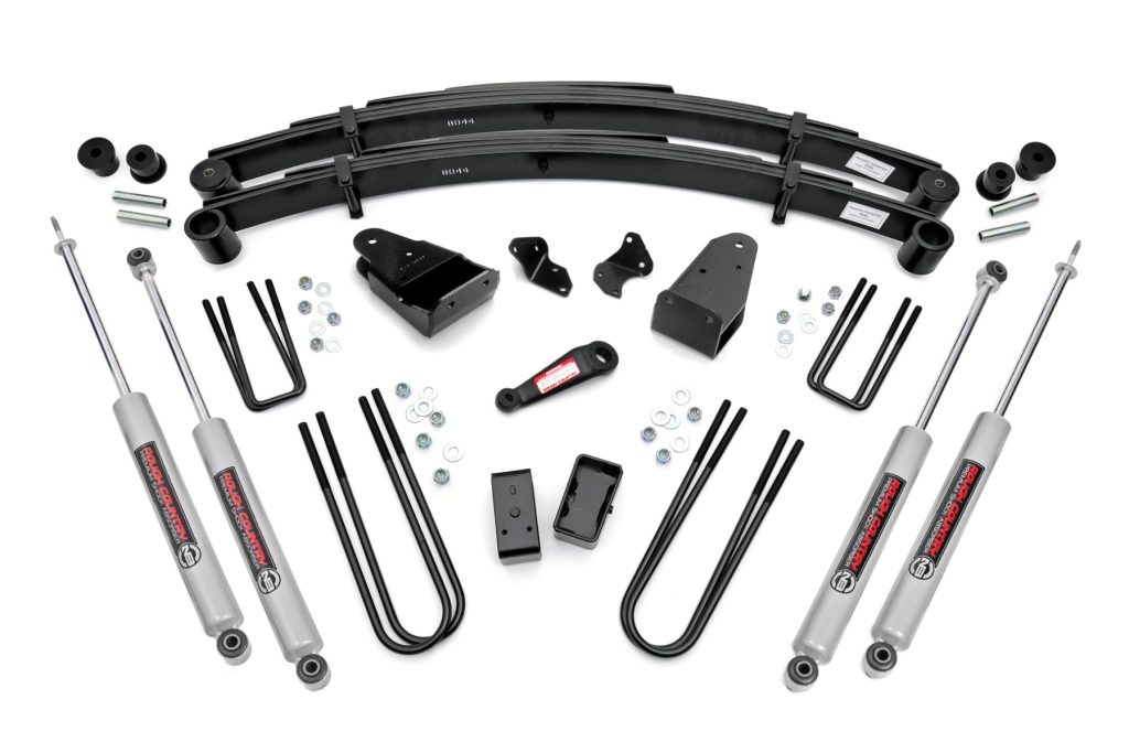 Rough Country 4 Inch Lift Kit Ford F-350 4WD (1982-1985)