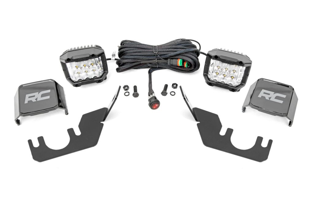 Rough Country LED Light Rear Mount 3″ OSRAM Kawasaki Teryx 1000/Teryx 4 1000