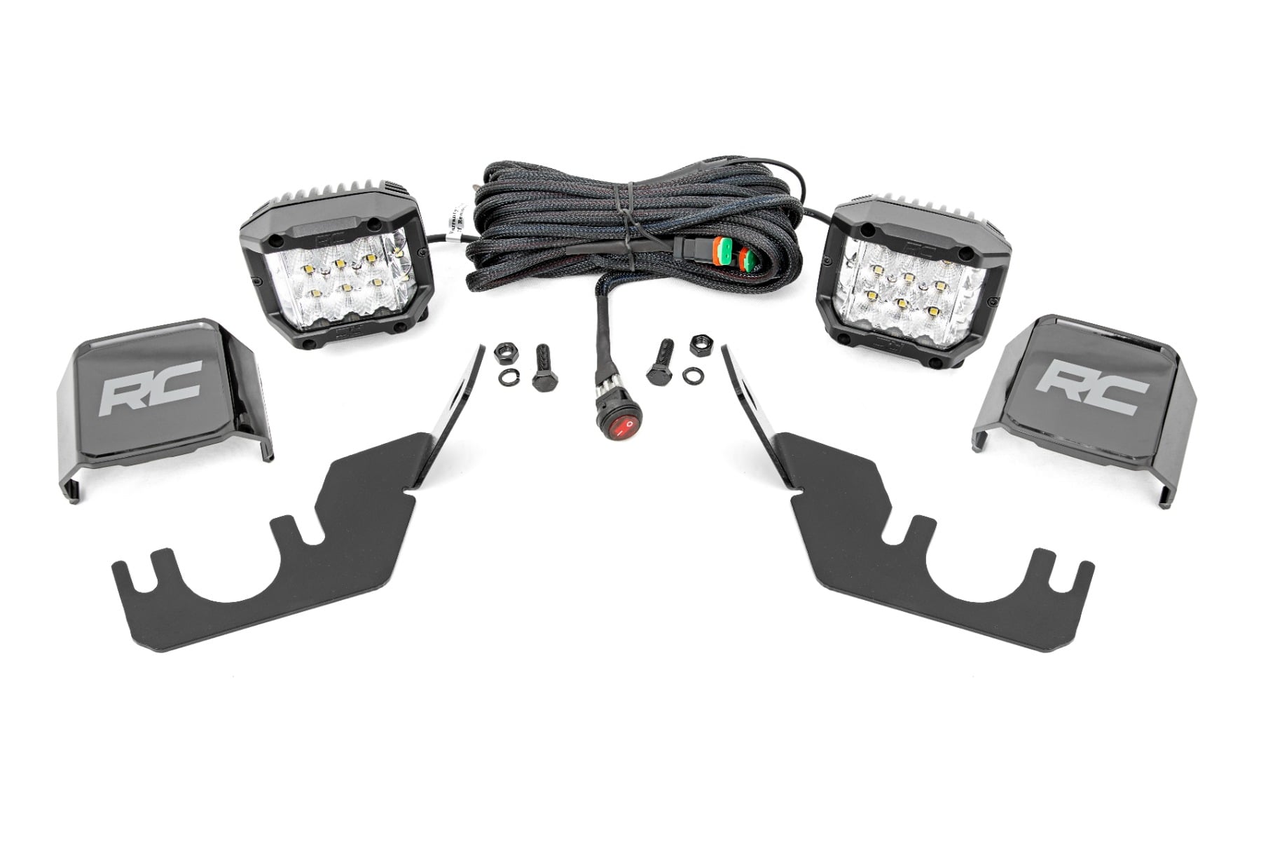 Rough Country LED Light Rear Mount 3β³ OSRAM Kawasaki Teryx 1000/Teryx 4 1000