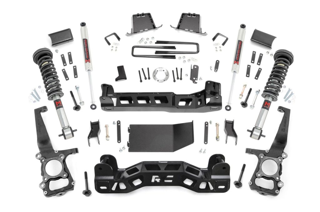 Rough Country 6 Inch Lift Kit M1 Struts/M1 Ford F-150 4WD (2014)