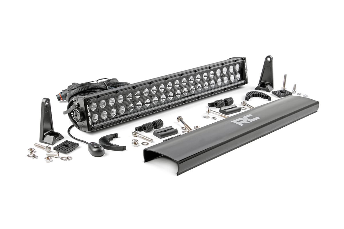 Rough Country 20 Inch Black Series LED Light Bar Dual Row