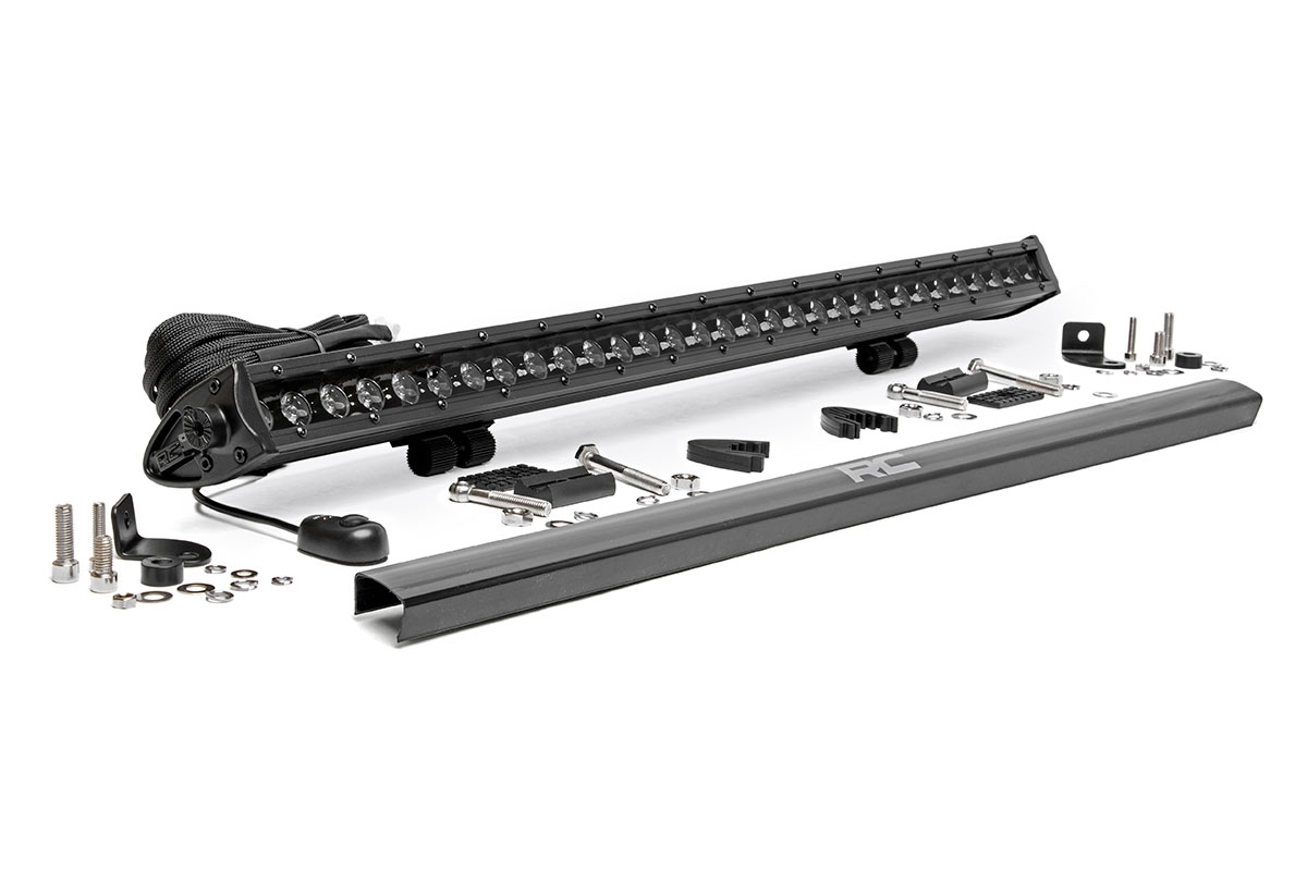 Rough Country 30 Inch Black Series LED Light Bar Single Row