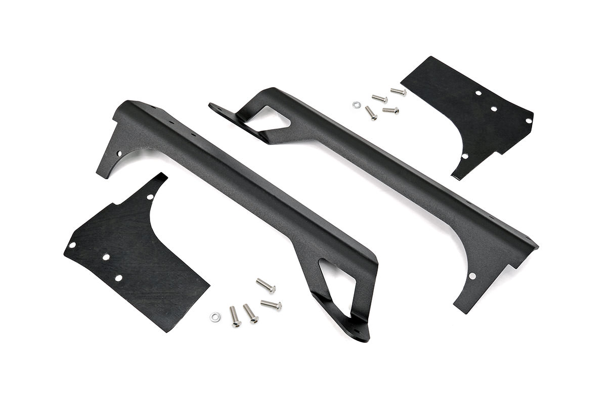 Rough Country LED Light Mounts Upper Windshield 50″ Jeep Wrangler TJ (97-06)/Wrangler Unlimited (04-06)