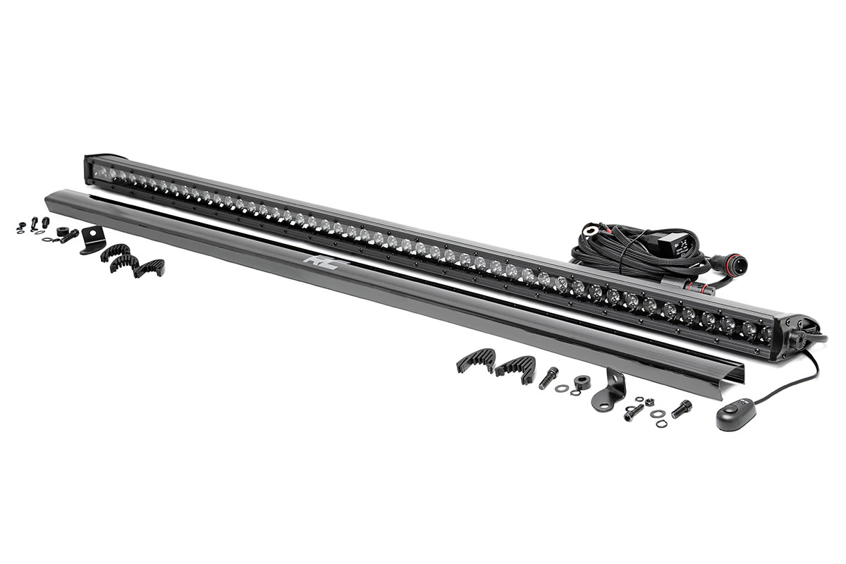 Rough Country 50 Inch Black Series LED Light Bar Single Row