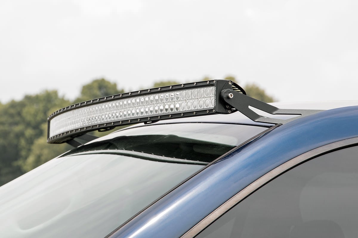 Rough Country LED Light Mount Upper Windshield 54β³ Curved Ram 1500 2WD/4WD (02-08)