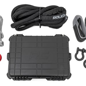 Rough Country Winch Recovery Kit Synthetic Cable Winches