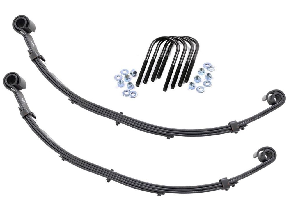 Rough Country Rear Leaf Springs 4″ Lift Pair Jeep CJ5/CJ7 5 4WD (1976-1983)