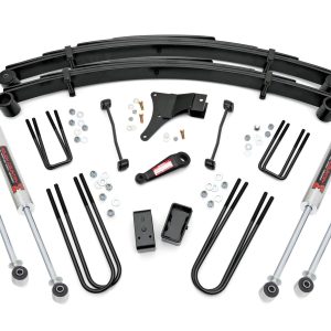 Rough Country 4 Inch Lift Kit Rear Blocks M1 Ford F-250/F-350 Super Duty 4WD (1999)