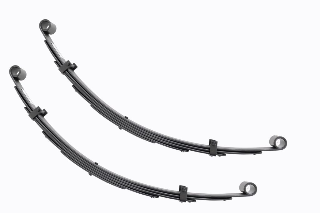 Rough Country Front Leaf Springs 4″ Lift Pair Toyota Land Cruiser FJ40 4WD (64-80)