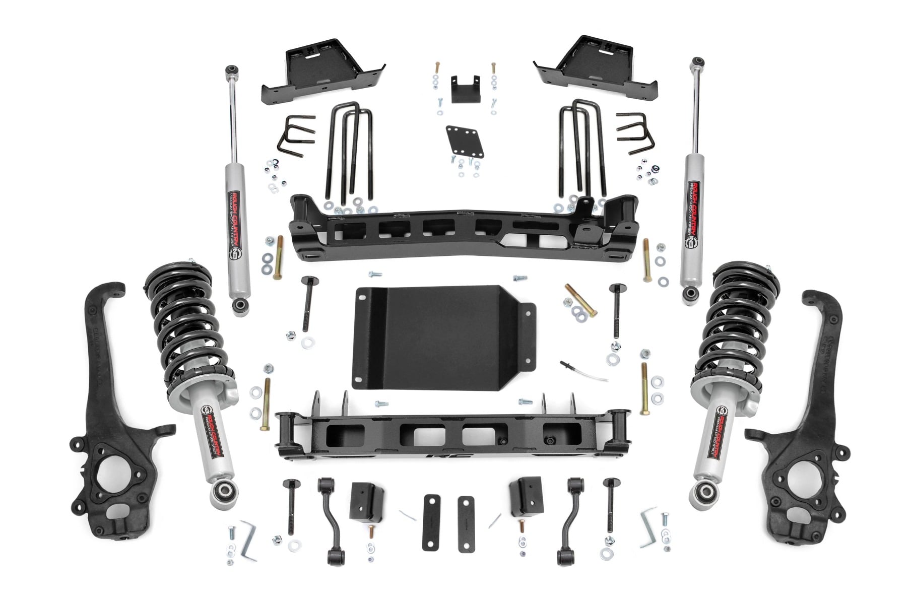 Rough Country 6 Inch Lift Kit N3 Struts Nissan Titan 2WD/4WD (2004-2015)