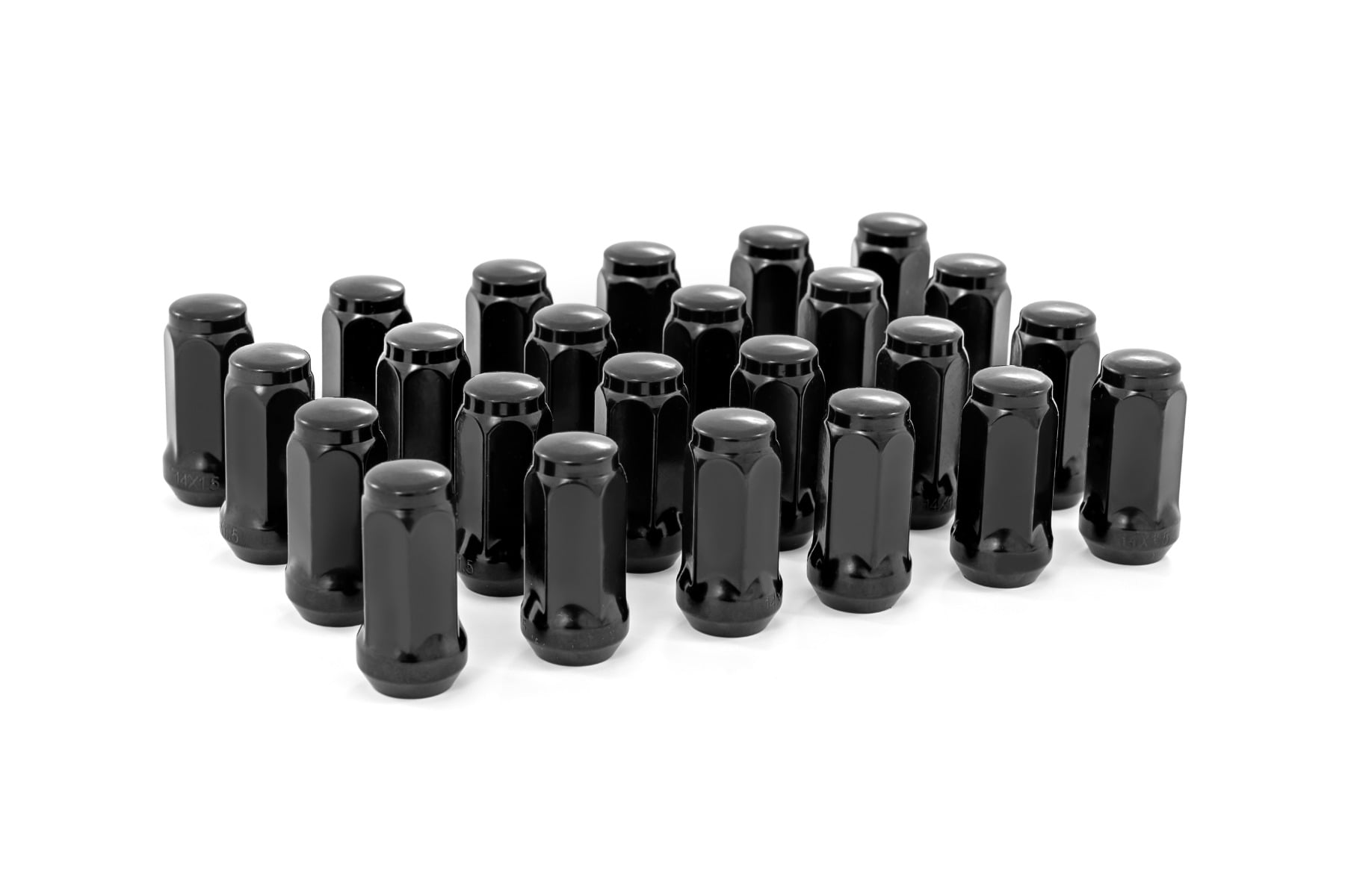 Rough Country M14 x 1.5 Lug Nut Set of 24 Black
