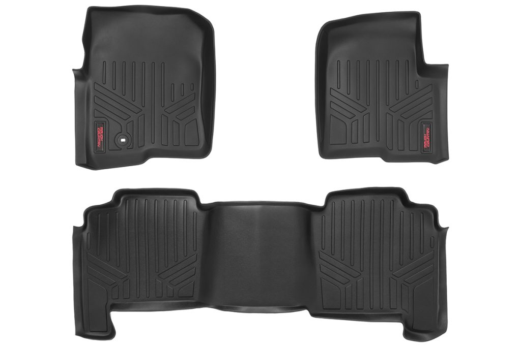 Rough Country Floor Mats FR & RR Ford F-150 2WD/4WD (2004-2008)