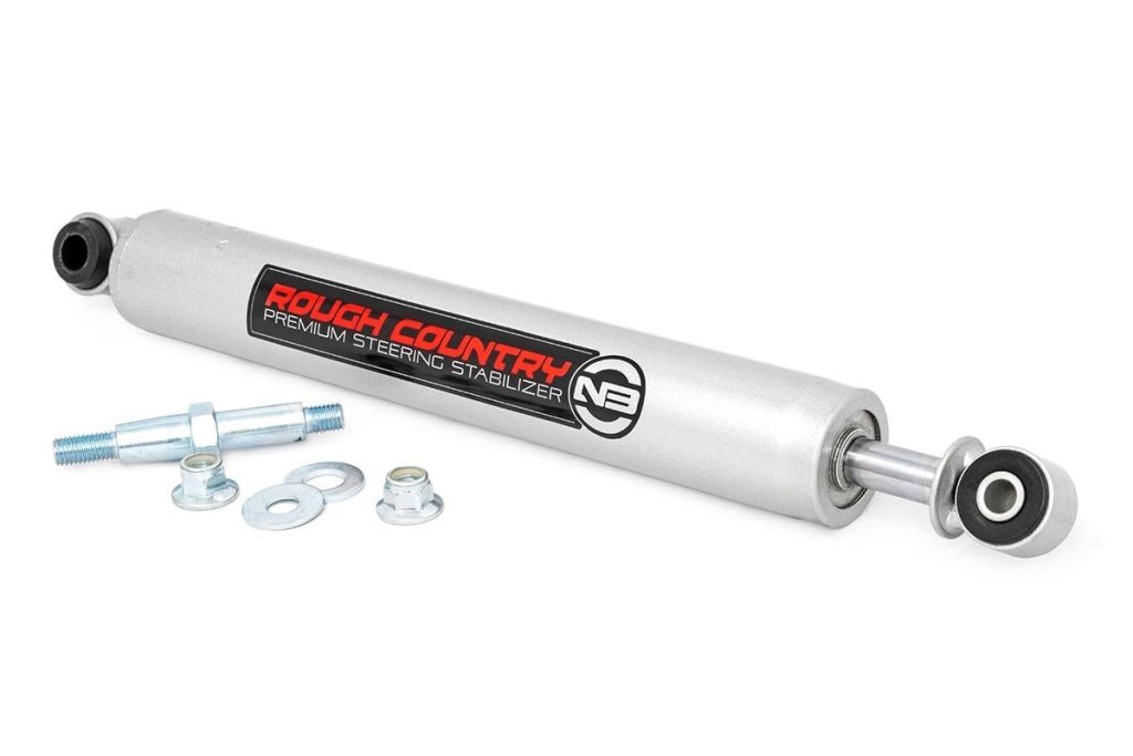 Rough Country N3 Steering Stabilizer 0-8 Inch Lift Ford F-250/F-350 Super Duty (08-16)