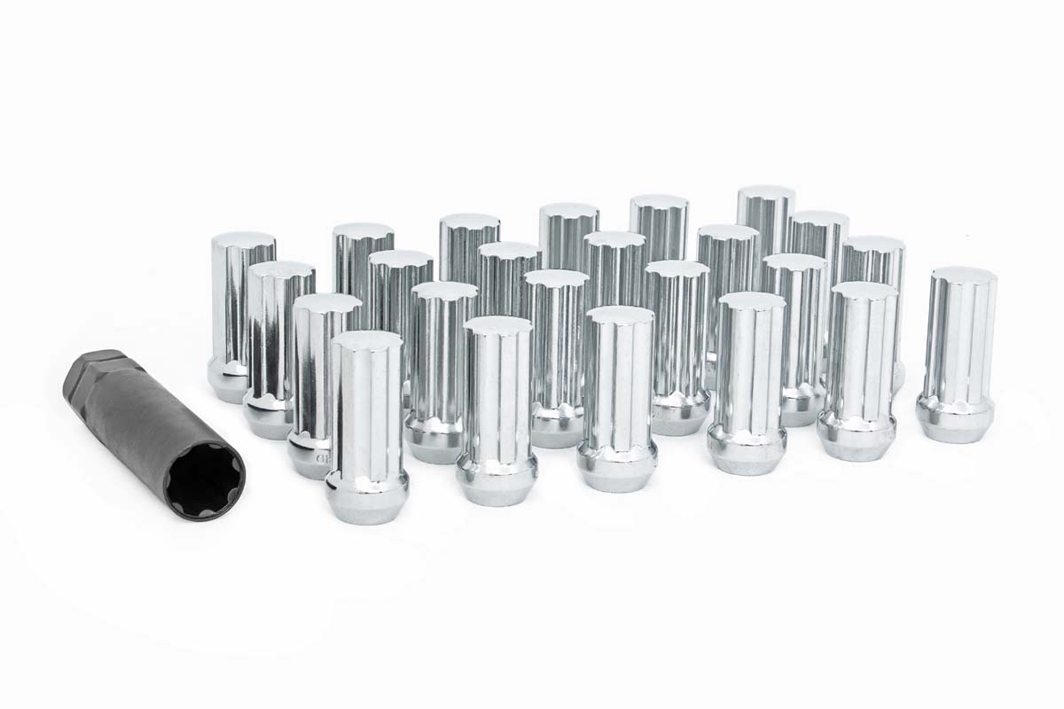 Rough Country M14x1.5 Lug Nut Set Set of 32 Chrome
