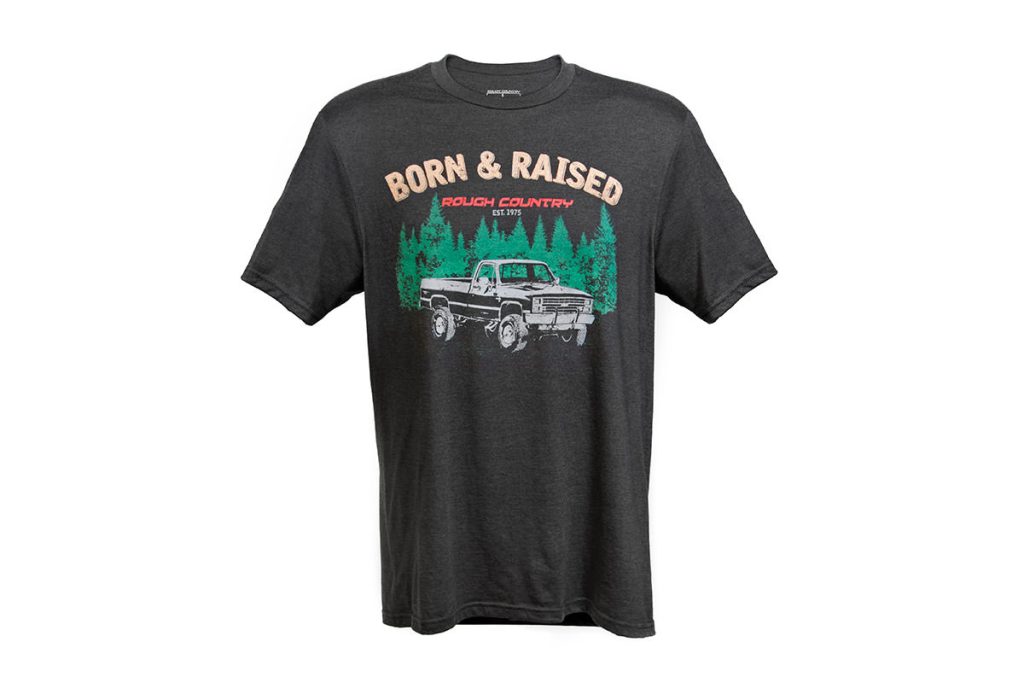 Rough Country T-Shirt Born & Raised Black XL