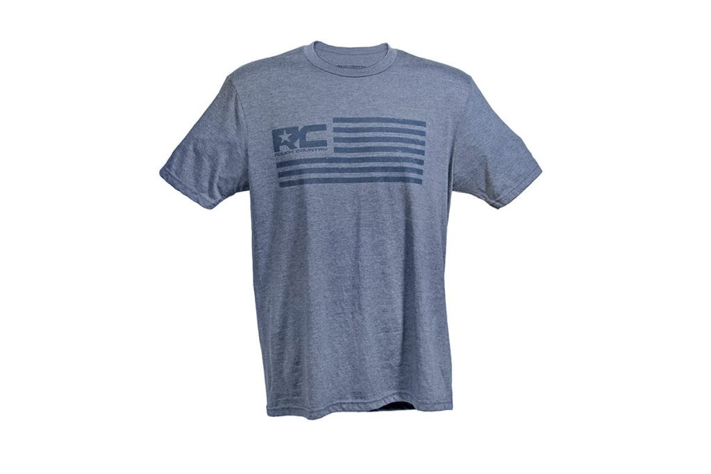 Rough Country T-Shirt American Flag Blue SM