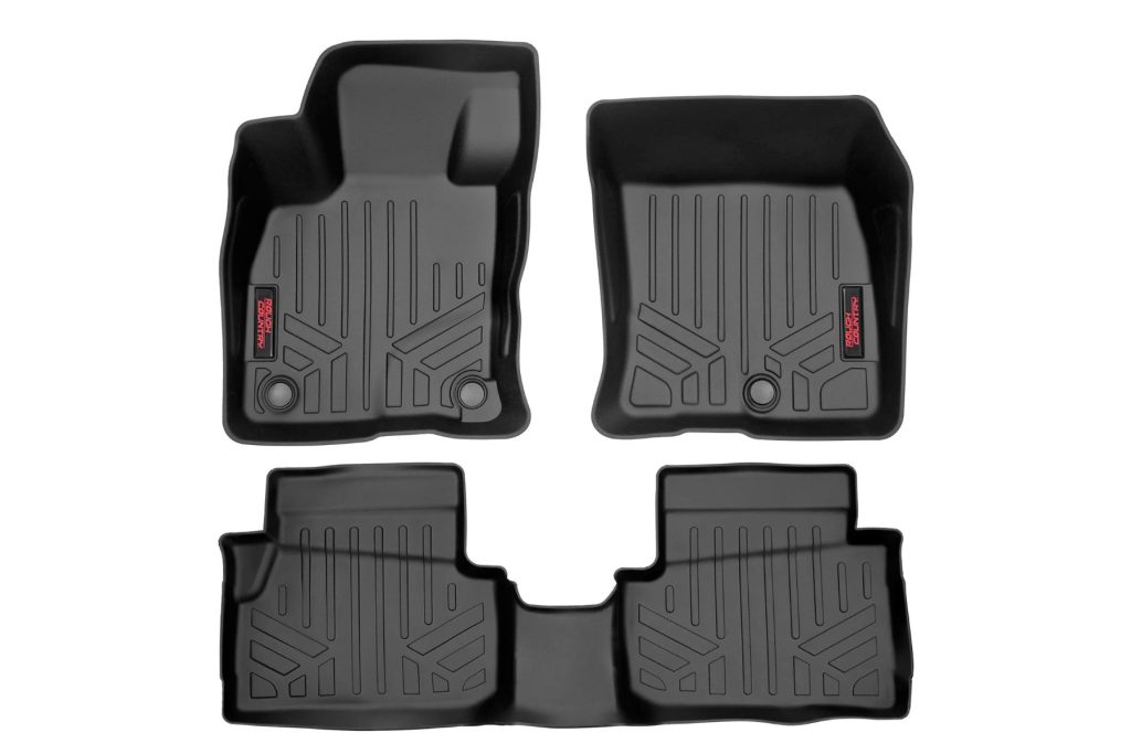 Rough Country Floor Mats Front and Rear Ford Maverick 2WD/4WD (2022-2026)