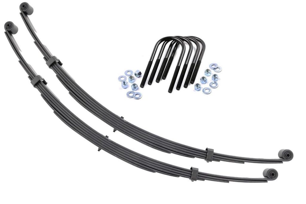 Rough Country Rear Leaf Springs 2.5β³ Lift Pair International Scout II 4WD (1971-1980)