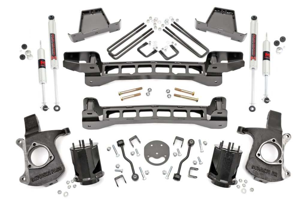 Rough Country 6 Inch Lift Kit M1 Shocks Chevy/GMC 1500 2WD (99-06 & Classic)