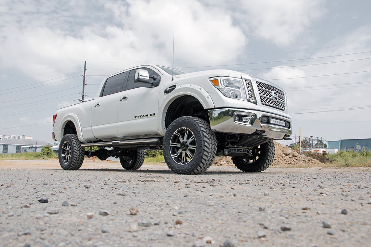 Rough Country 6 Inch Lift Kit Nissan Titan XD 4WD (2016-2024)