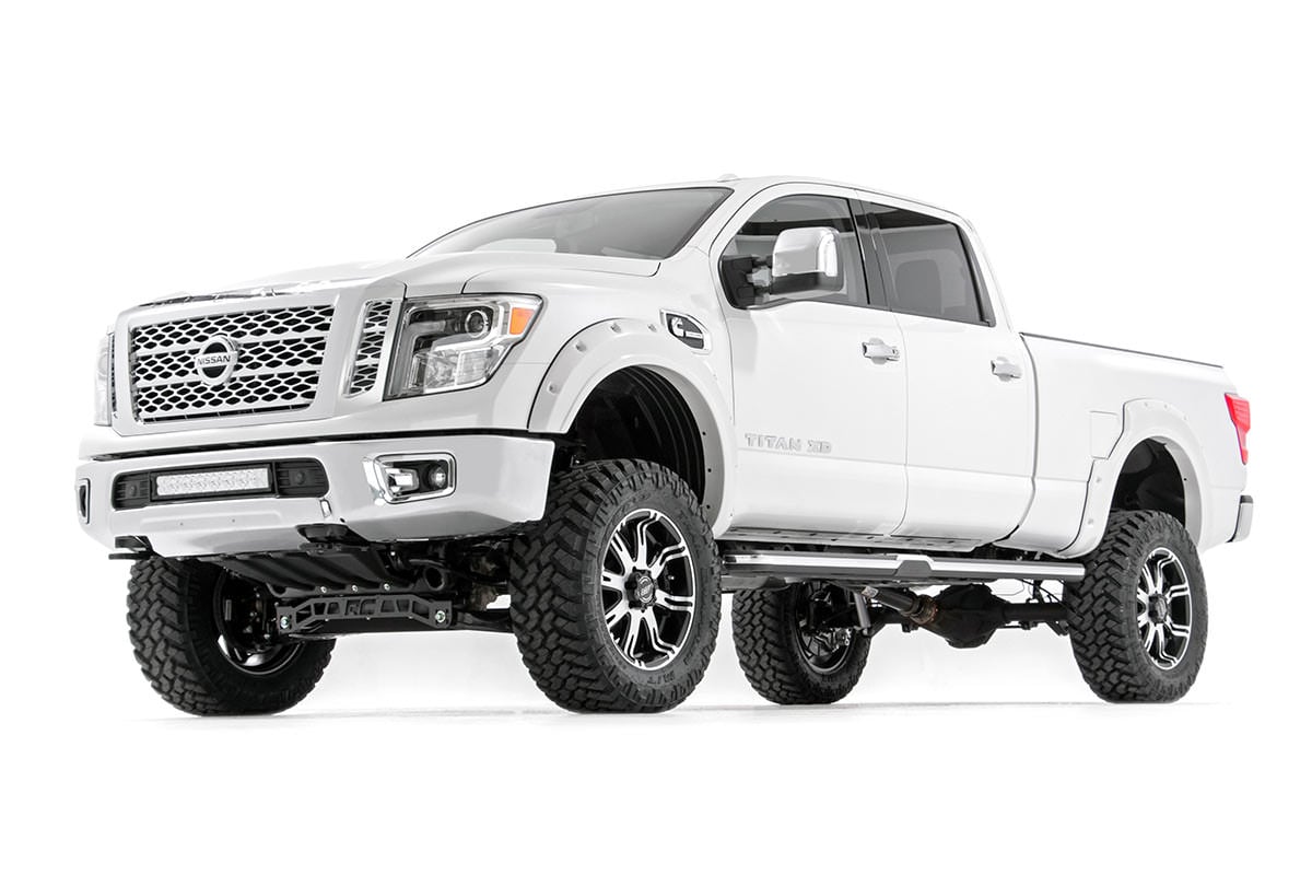 Rough Country 6 Inch Lift Kit Nissan Titan XD 4WD (2016-2024)