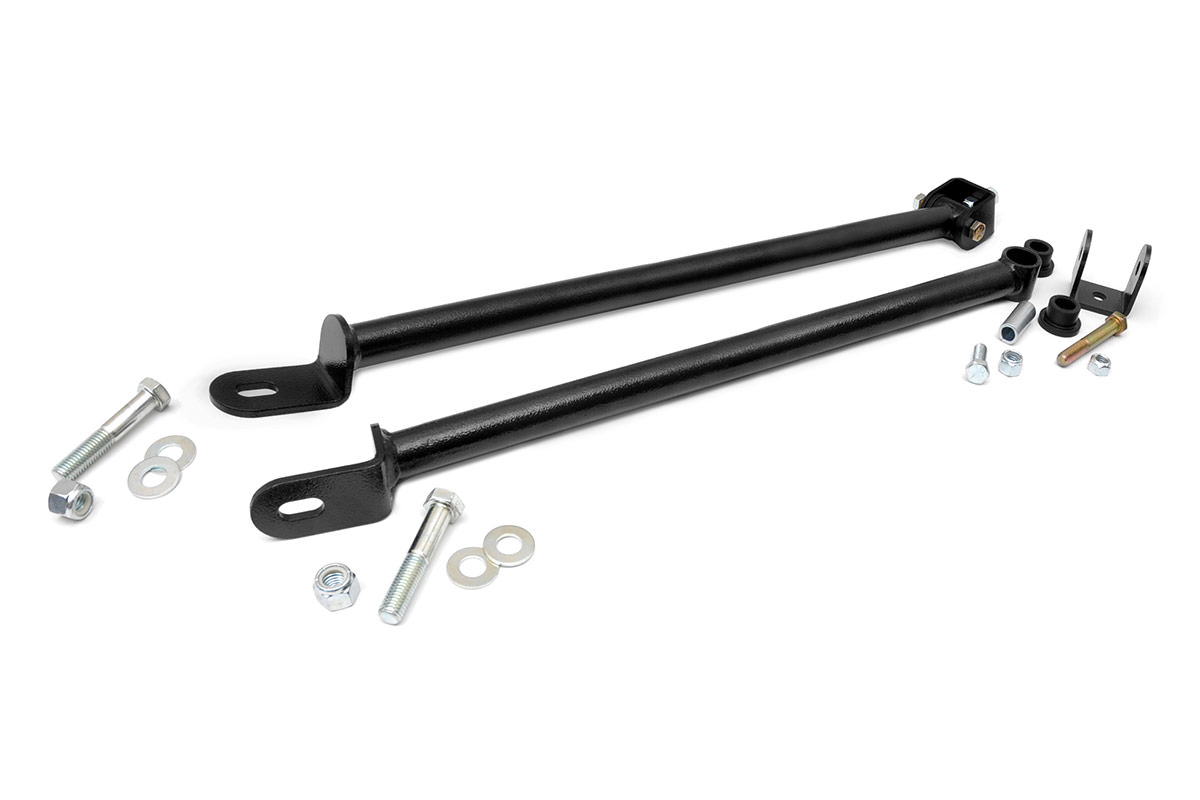 Rough Country Kicker Bar Kit 4-6 Inch Lift Nissan Titan 2WD/4WD (2004-2024)