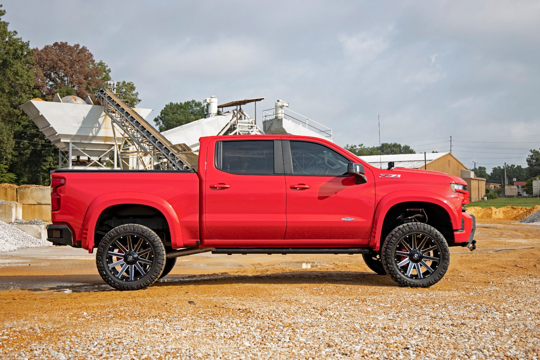 Rough Country SF1 Fender Flares G7C Red Hot Chevy Silverado 1500 2WD/4WD (2019-2026)