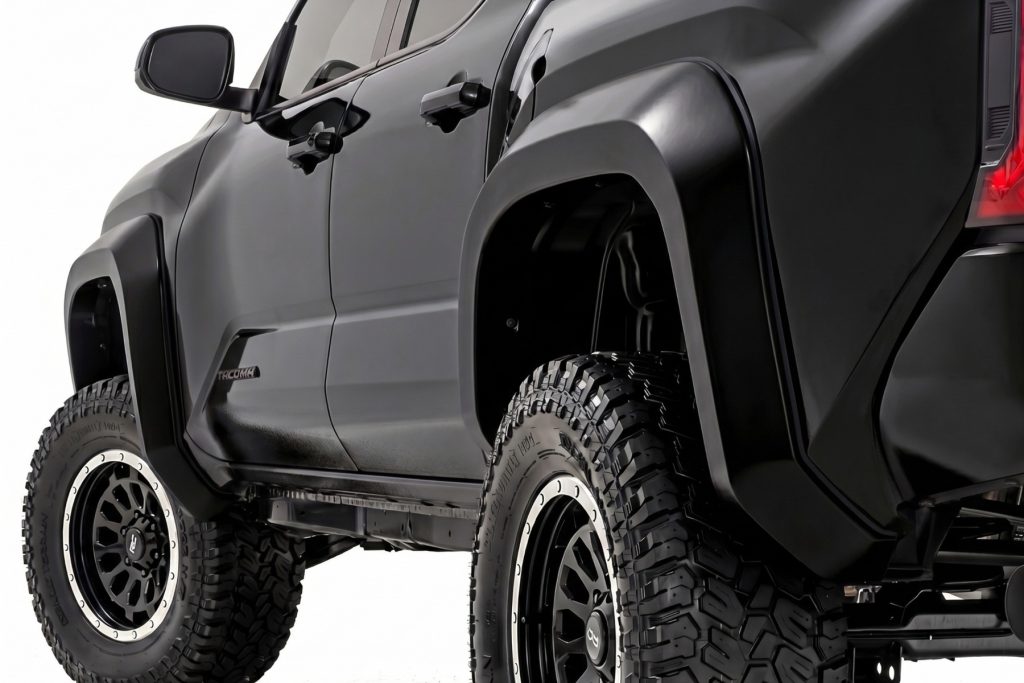 Rough Country Sport Fender Flares 202 Gloss Black Toyota Tacoma 2WD/4WD (2024-2026)