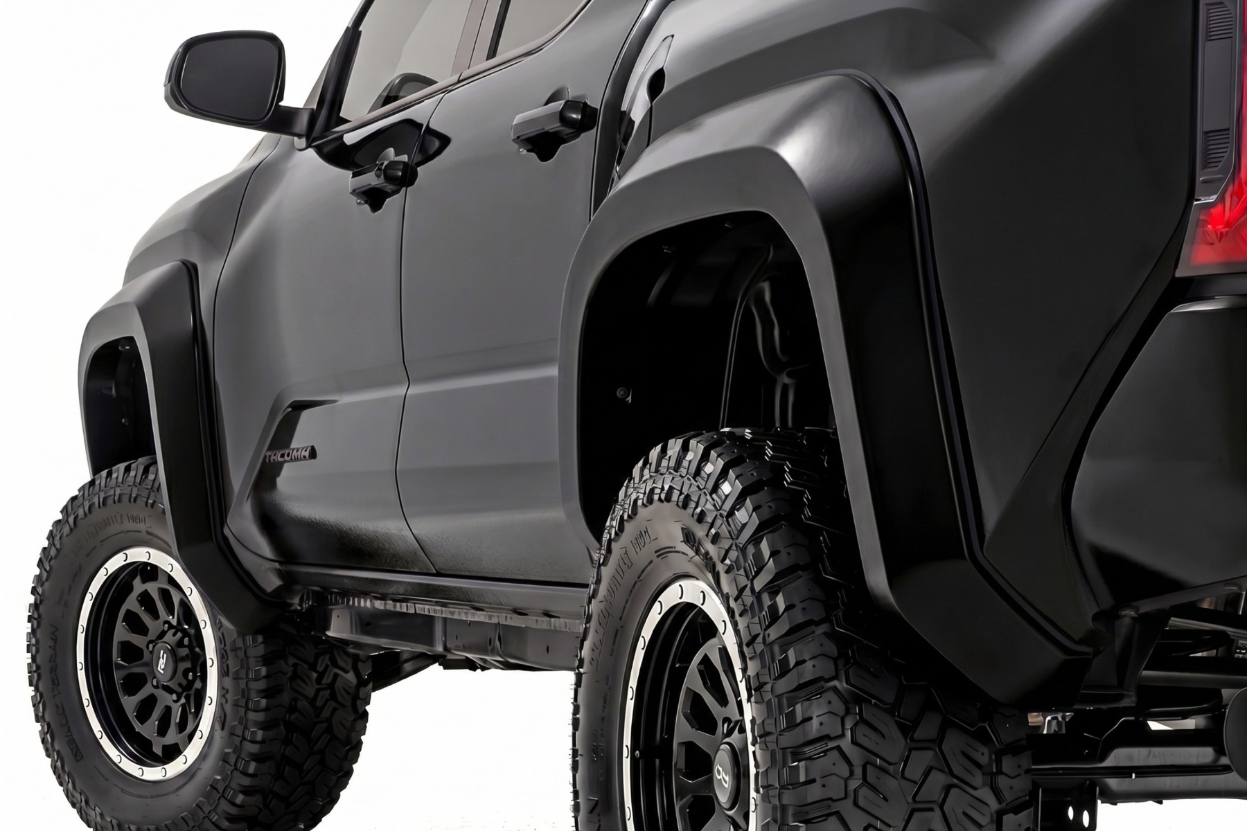 Rough Country Sport Fender Flares 202 Gloss Black Toyota Tacoma 2WD/4WD (2024-2026)