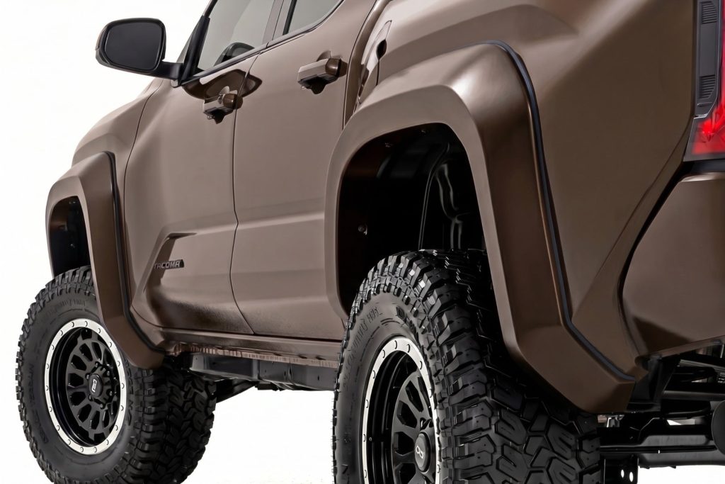 Rough Country Sport Fender Flares 6X1 Bronze Oxide Toyota Tacoma 2WD/4WD (2024-2026)