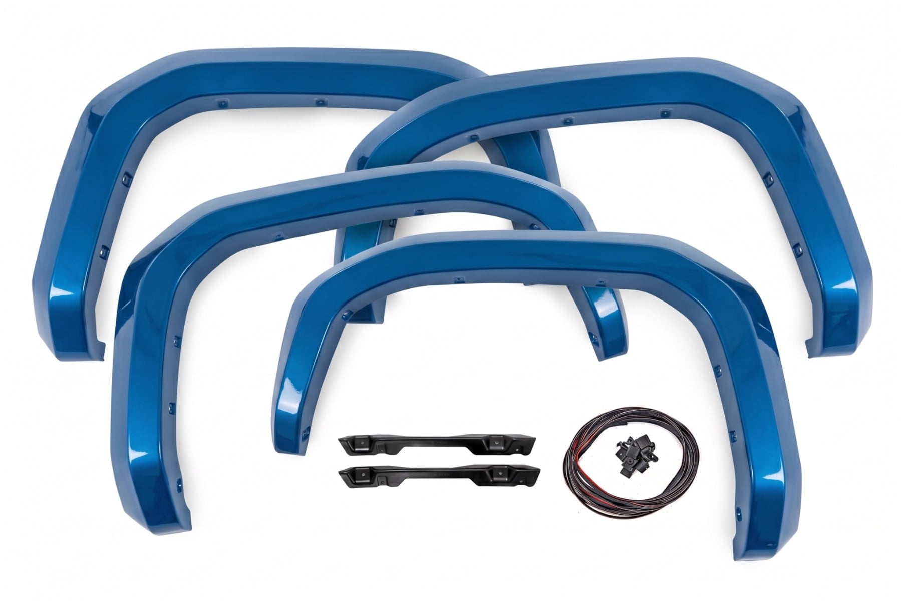 Rough Country Sport Fender Flares 8X0 Heritage Blue Toyota Tacoma 2WD/4WD (2024-2026)