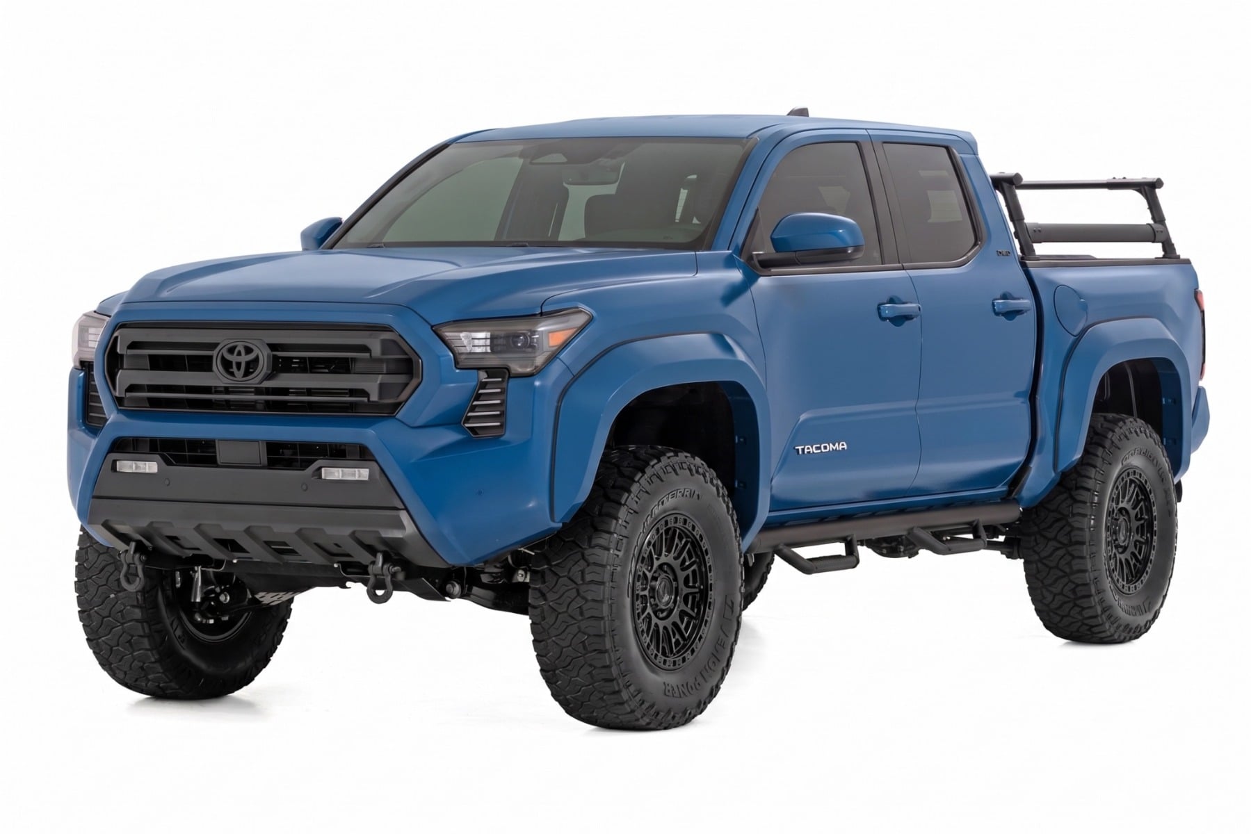 Rough Country Sport Fender Flares 8X0 Heritage Blue Toyota Tacoma 2WD/4WD (2024-2026)