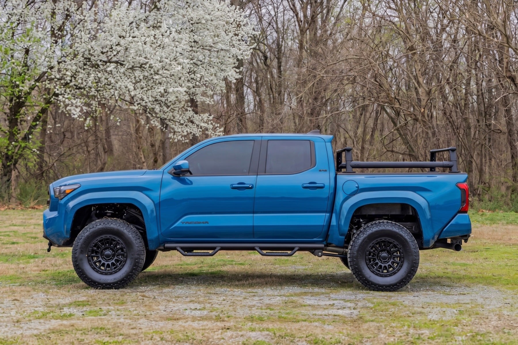 Rough Country Sport Fender Flares 8X0 Heritage Blue Toyota Tacoma 2WD/4WD (2024-2026)